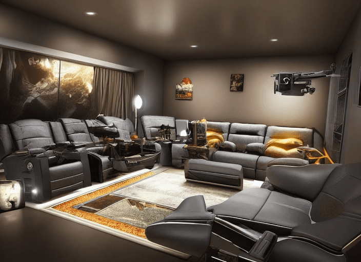 Room after AI transformation